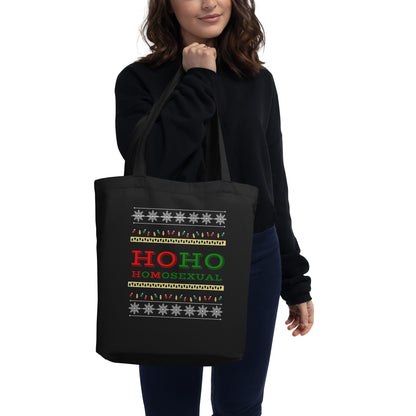 "Ho Ho Homo" Tote Bag