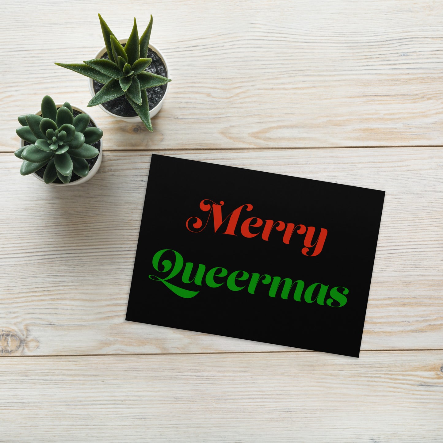 Merry Queermas Greeting card